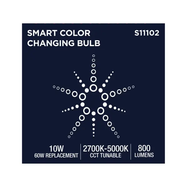 Starfish - 10 Watt LED G25 - 2700K-5000K RGBTW - Medium Base - 120 Volt - Image 23