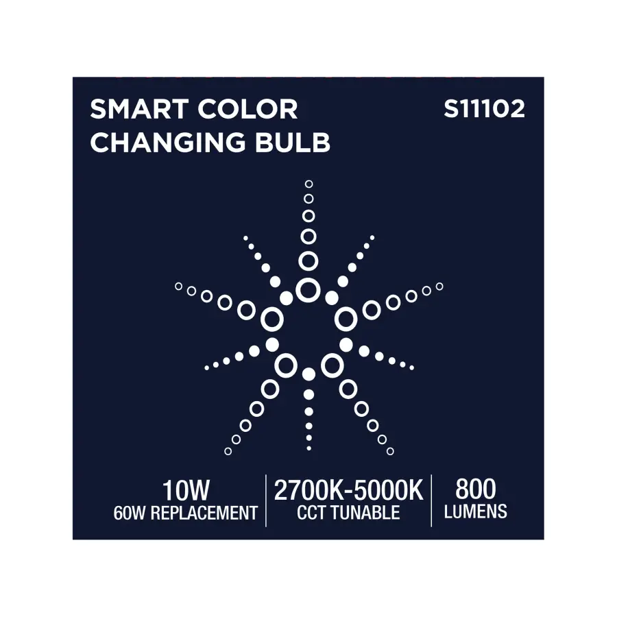Starfish - 10 Watt LED G25 - 2700K-5000K RGBTW - Medium Base - 120 Volt - Image 23