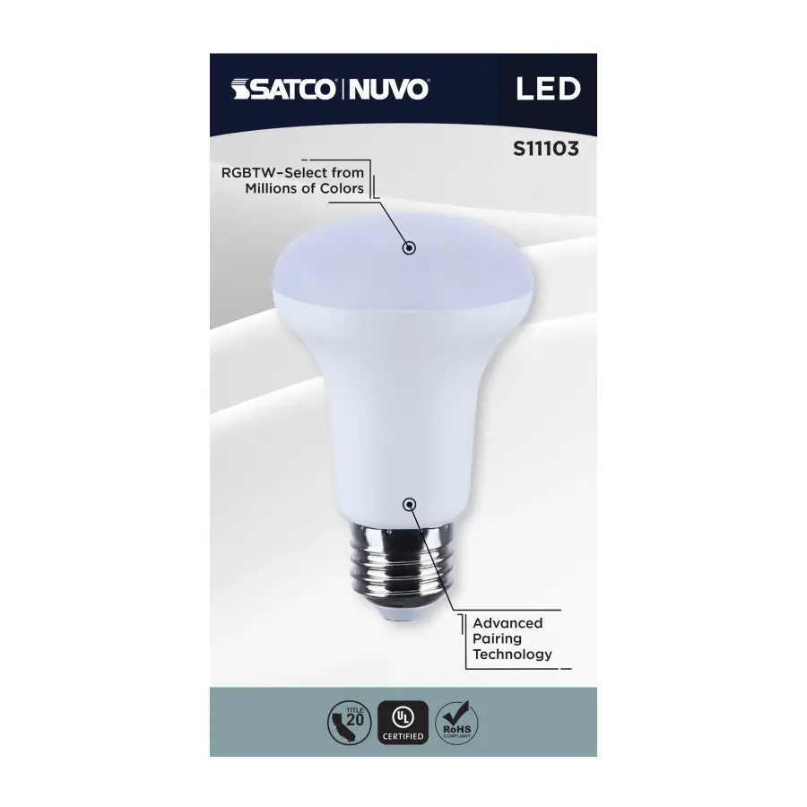 Starfish - 6 Watt LED R20 - 2700K-5000K RGBTW - Medium Base - 120 Volt - Image 20