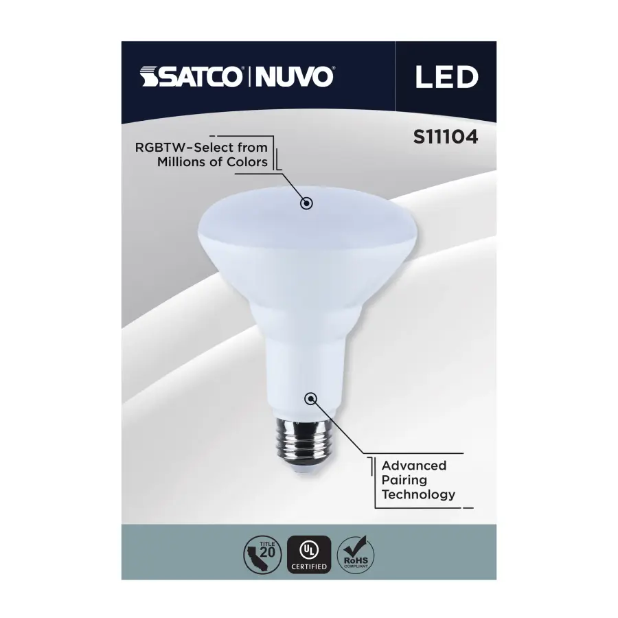 Starfish - 9.5 Watt LED BR30 - 2700K-5000K RGBTW - Medium Base - 120 Volt - Image 20