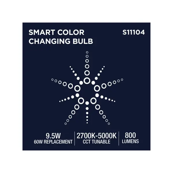 Starfish - 9.5 Watt LED BR30 - 2700K-5000K RGBTW - Medium Base - 120 Volt - Image 23