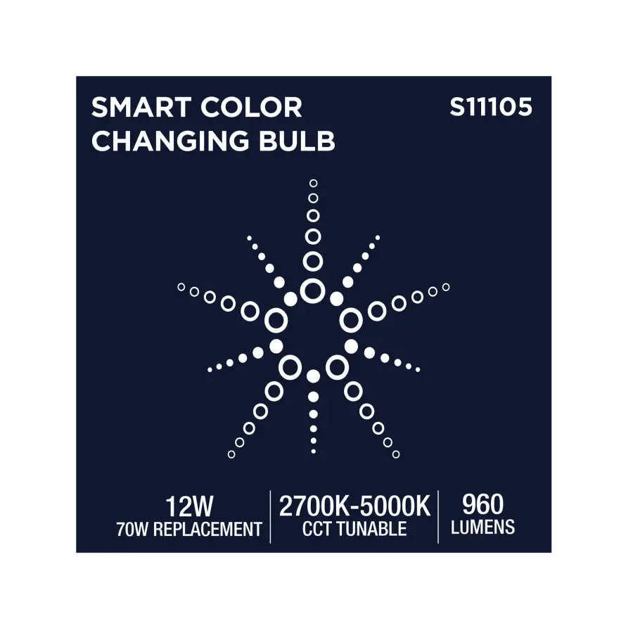 Starfish - 12 Watt LED BR40 - 2700K-5000K RGBTW - Medium Base - 120 Volt - Image 23