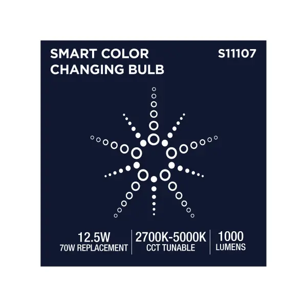 Starfish - 12.5 Watt LED PAR30 - 2700K-5000K RGBTW - Medium Base - 120 Volt - Image 13