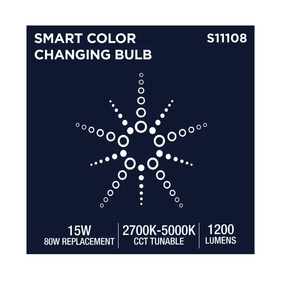 Starfish - 15 Watt LED PAR38 - 2700K-5000K RGBTW - Medium Base - 120 Volt - Image 13