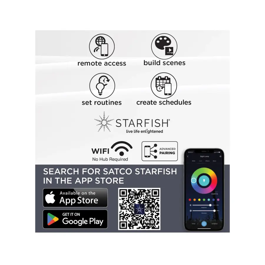 Starfish - 5.5 Watt LED MR16 - 2700K-5000K RGBTW - Bi Pin GU10 Base - 120 Volt - Image 11