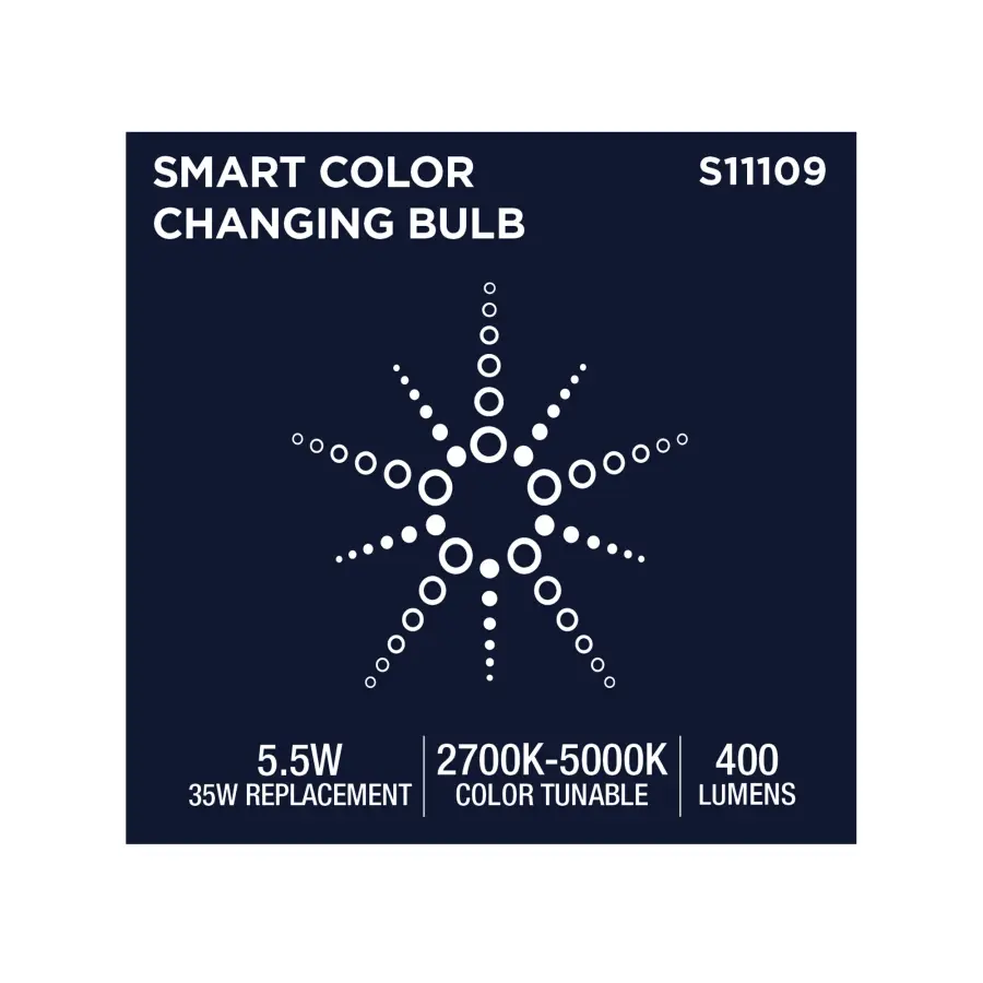 Starfish - 5.5 Watt LED MR16 - 2700K-5000K RGBTW - Bi Pin GU10 Base - 120 Volt - Image 12