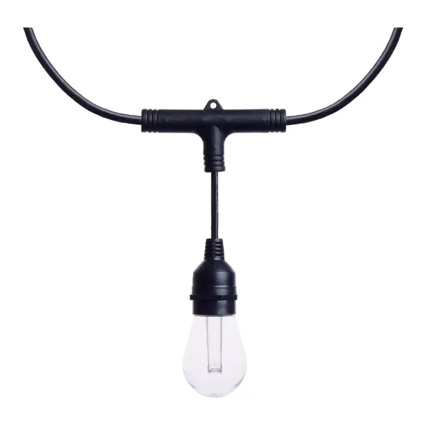 Starfish - 24 Foot LED String Light - 12-S14 Lamps - IOT - RGBTW - Black - 120 Volt - Image 11