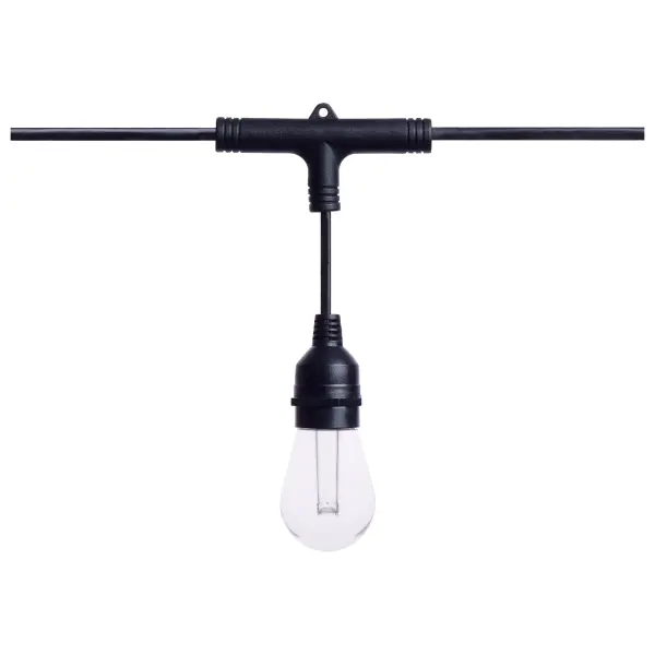 Starfish - 48 Foot LED String Light - 15-S14 Lamps - IOT - RGBTW - Black - 120 Volt - Image 11