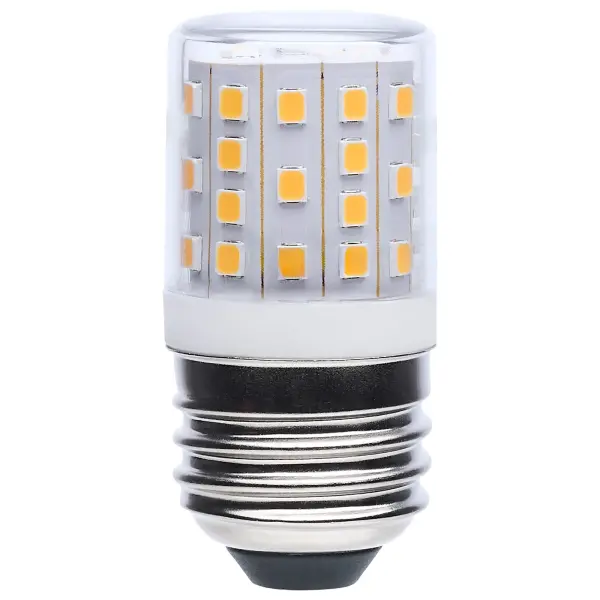 Keep your refrigerator shining bright with high-performance LED appliance lamps. Available in E17, E26, and E27 base options, these versatile lamps make upgrading simple while delivering crisp, reliable illumination exactly where you need it. Choose between warm 3000K for a soft glow or cool 5000K for clean, daylight-like clarity. With an impressive 90 CRI, colors appear vibrant and true-so fresh produce looks fresher and every detail is easy to see. Built for dependable performance in appliance environments, these LEDs combine energy efficiency with exceptional light quality for a smarter, longer-lasting solution.