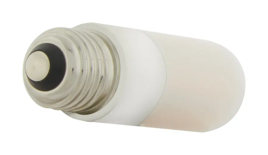 8 Watt T10 LED - Frosted - Medium base - 3000K - High Lumen - 120 Volt - Non-Dimmable - Carded - Image 2