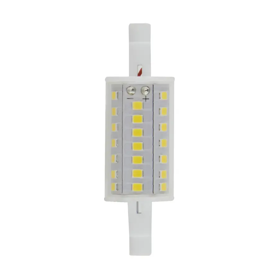 6 Watt LED Bulb - J-Type T3 78mm - 120 Volt - R7S Base - 3000K - Double Ended - 200 Degree Beam Angle - Image 2