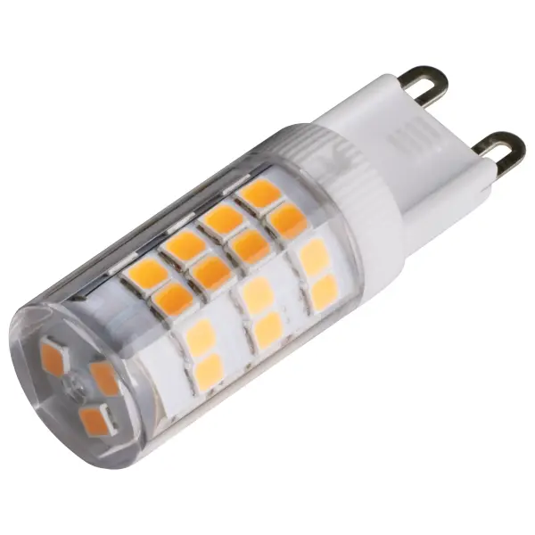Transform your surroundings with SATCO NUVO's selection of GY6.35, G8, and G9 Halogen replacement lamps, engineered for optimal energy efficiency and affordability. Offering a range of shapes, bases, CCT's, and finishes, these lamps utilize cutting-edge LED technology for substantial long-term savings. Emitting a 300-degree omni-directional light, these lamps are ideal for accentuating various settings including chandeliers, display lighting, landscapes, and displays. Explore our diverse selection to find the perfect lighting solution to deliver brilliantly focused light, tailored to meet your requirements. - alternate view