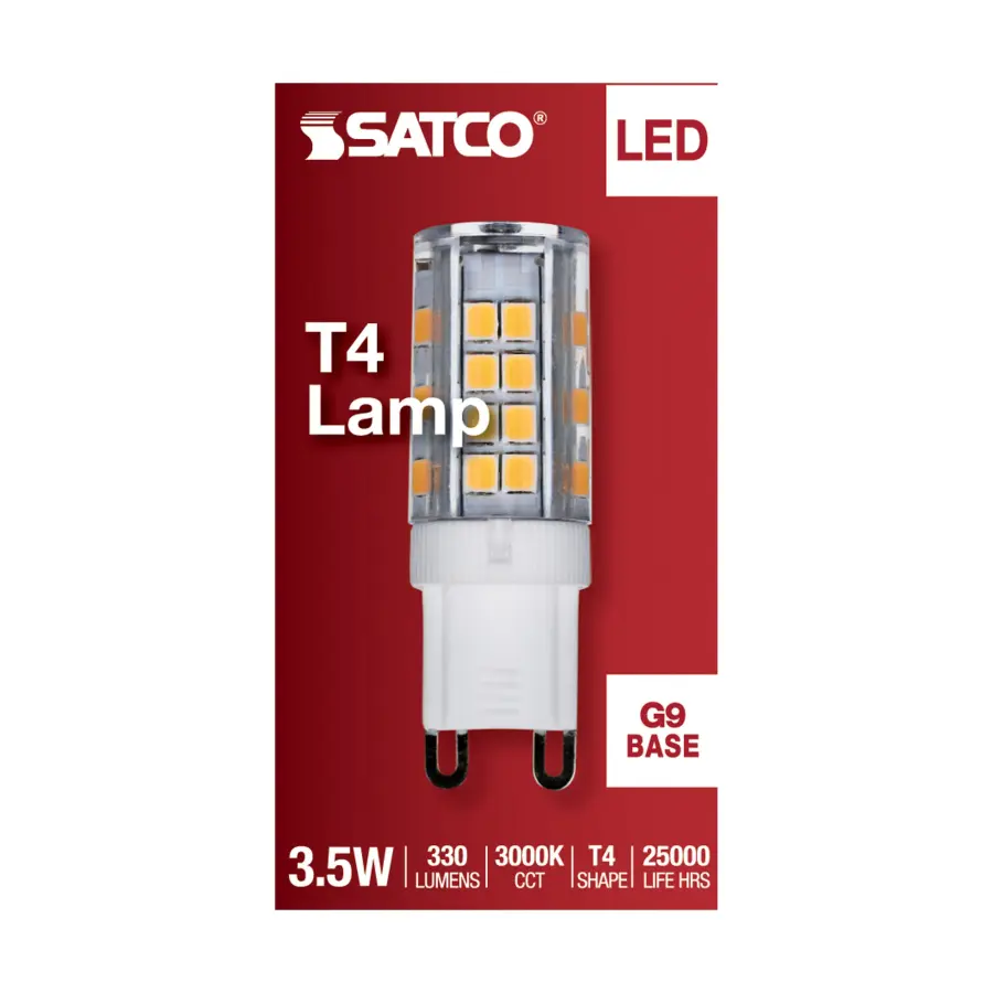 3.5 Watt - JCD LED - Clear - 3000K - G9 Base - 120 Volt - Image 4