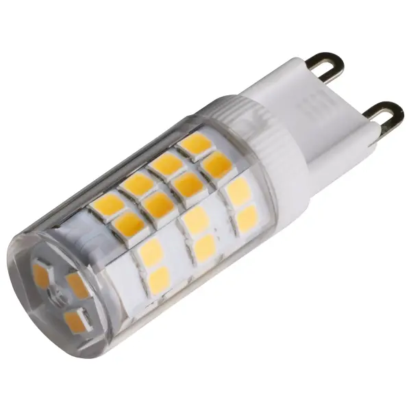 Transform your surroundings with SATCO NUVO's selection of GY6.35, G8, and G9 Halogen replacement lamps, engineered for optimal energy efficiency and affordability. Offering a range of shapes, bases, CCT's, and finishes, these lamps utilize cutting-edge LED technology for substantial long-term savings. Emitting a 300-degree omni-directional light, these lamps are ideal for accentuating various settings including chandeliers, display lighting, landscapes, and displays. Explore our diverse selection to find the perfect lighting solution to deliver brilliantly focused light, tailored to meet your requirements. - alternate view