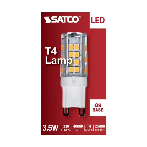 3.5 Watt - JCD LED - Clear - 4000K - G9 Base - 120 Volt - Image 4