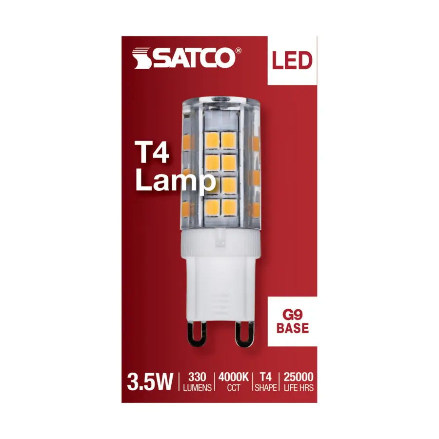 3.5 Watt - JCD LED - Clear - 4000K - G9 Base - 120 Volt - Image 4