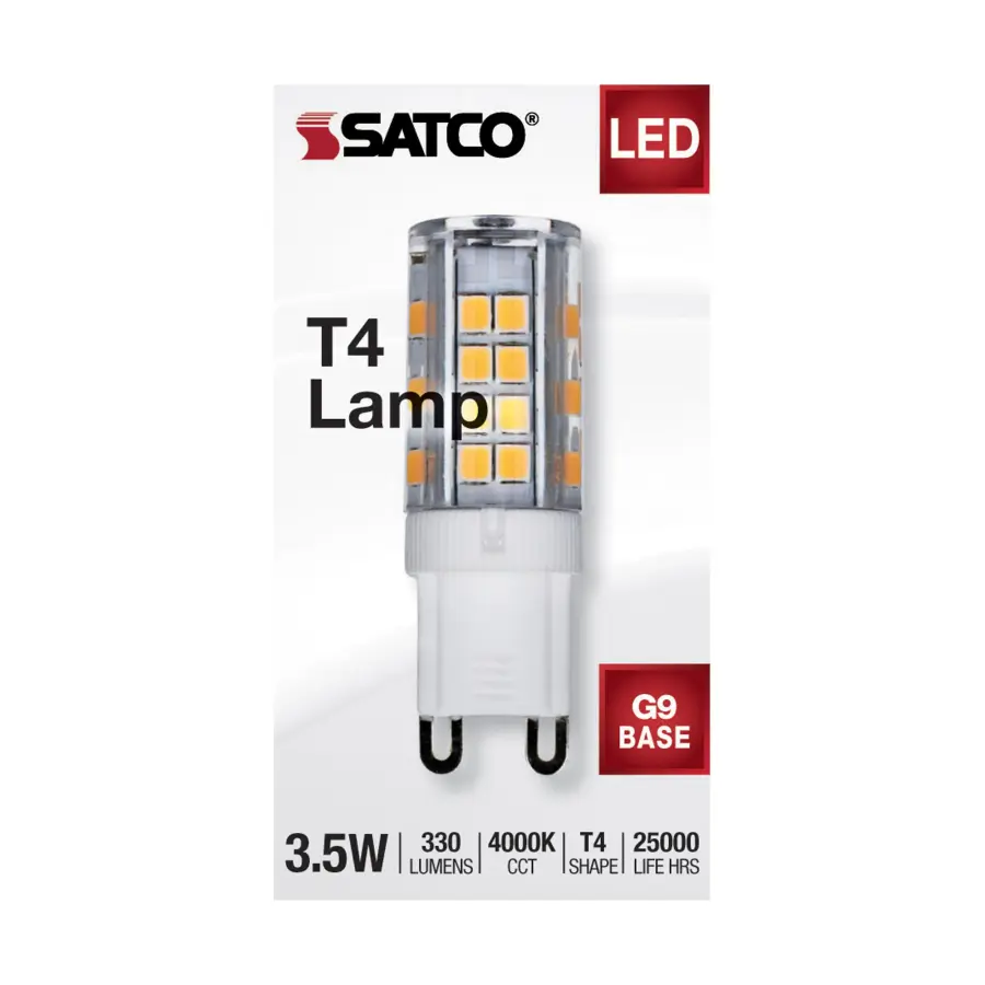 3.5 Watt - JCD LED - Clear - 4000K - G9 Base - 120 Volt - Image 5