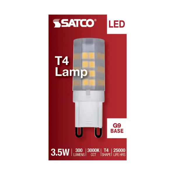 3.5 Watt - JCD LED - Frost - 3000K - G9 Base - 120 Volt - Image 4