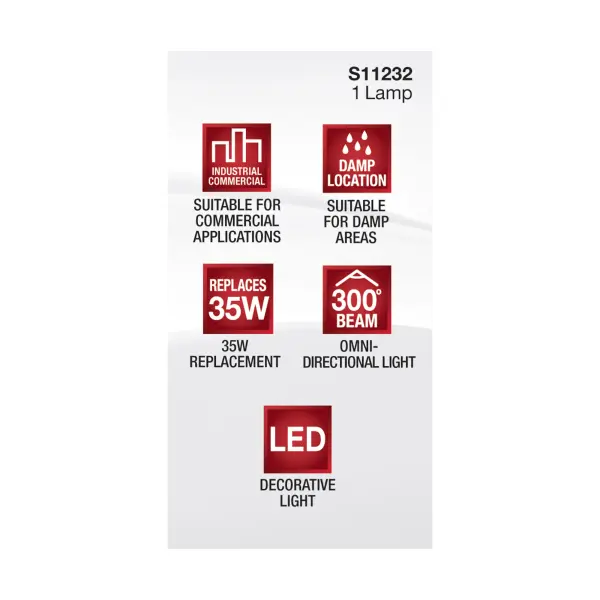 3.5 Watt - JCD LED - Frost - 3000K - G9 Base - 120 Volt - Image 7
