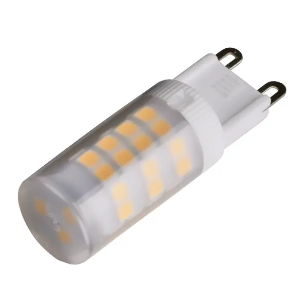 Transform your surroundings with SATCO NUVO's selection of GY6.35, G8, and G9 Halogen replacement lamps, engineered for optimal energy efficiency and affordability. Offering a range of shapes, bases, CCT's, and finishes, these lamps utilize cutting-edge LED technology for substantial long-term savings. Emitting a 300-degree omni-directional light, these lamps are ideal for accentuating various settings including chandeliers, display lighting, landscapes, and displays. Explore our diverse selection to find the perfect lighting solution to deliver brilliantly focused light, tailored to meet your requirements. - alternate view