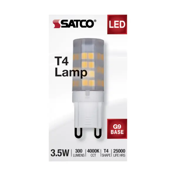 3.5 Watt - JCD LED - Frost - 4000K - G9 Base - 120 Volt - Image 5