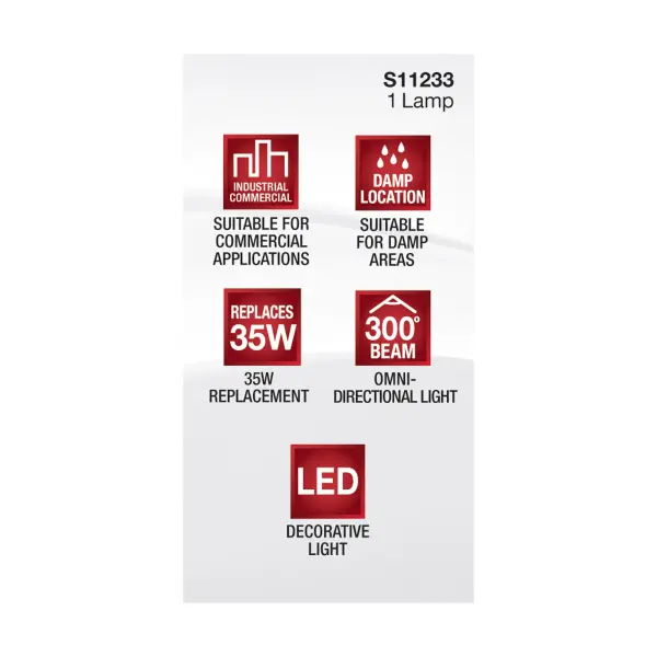 3.5 Watt - JCD LED - Frost - 4000K - G9 Base - 120 Volt - Image 7