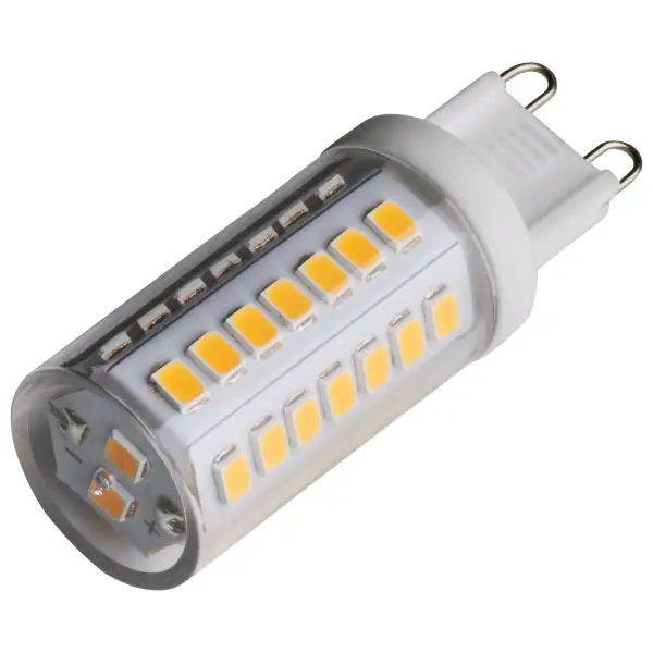 Transform your surroundings with SATCO NUVO's selection of GY6.35, G8, and G9 Halogen replacement lamps, engineered for optimal energy efficiency and affordability. Offering a range of shapes, bases, CCT's, and finishes, these lamps utilize cutting-edge LED technology for substantial long-term savings. Emitting a 300-degree omni-directional light, these lamps are ideal for accentuating various settings including chandeliers, display lighting, landscapes, and displays. Explore our diverse selection to find the perfect lighting solution to deliver brilliantly focused light, tailored to meet your requirements. - alternate view