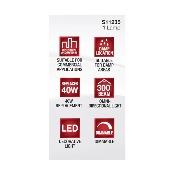 5 Watt - JCD LED - Clear - 4000K - G9 Base - 120 Volt - Image 6