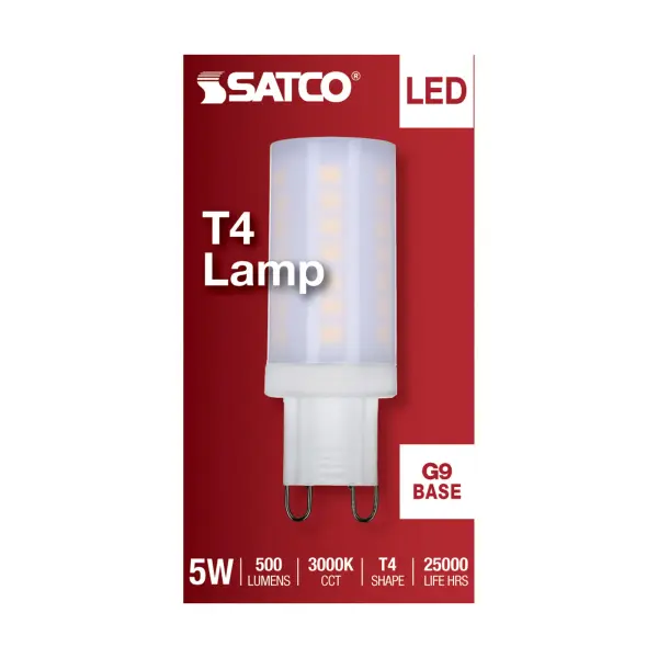 5 Watt - JCD LED - Frost - 3000K - G9 Base - 120 Volt - Image 4