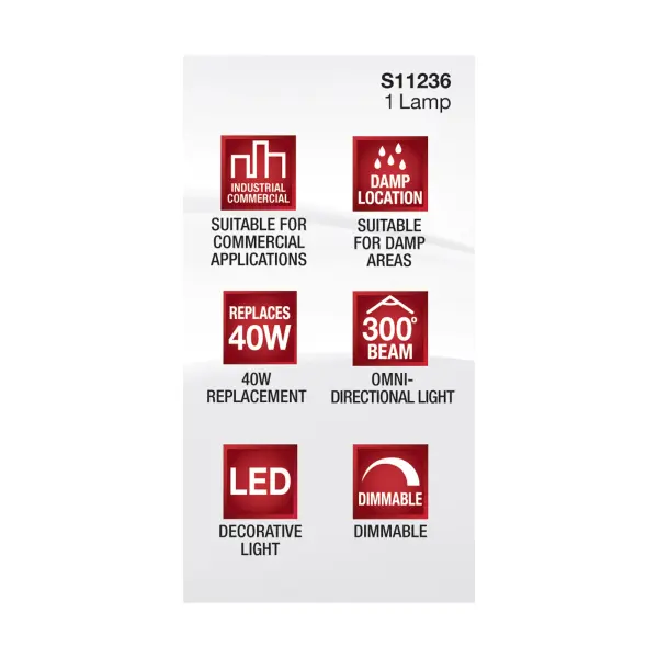 5 Watt - JCD LED - Frost - 3000K - G9 Base - 120 Volt - Image 6