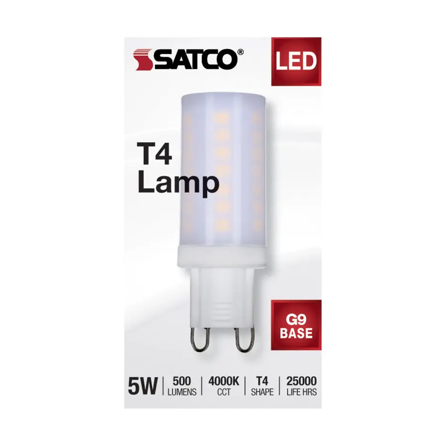 5 Watt - JCD LED - Frost - 4000K - G9 Base - 120 Volt - Image 5
