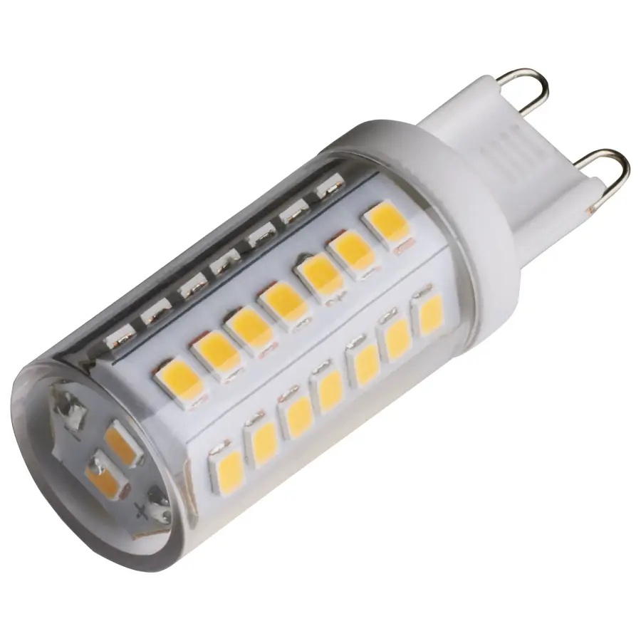 5 Watt G9 LED - Clear - 5000K - T4 Shape - 120 Volt - Image 2