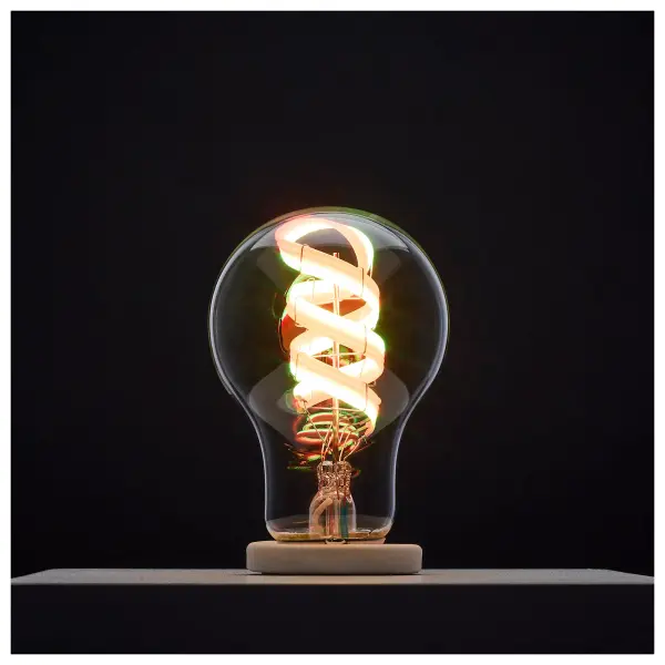 6 Watt - A19 LED - 2700K-5000K RGB/Tunable White - Starfish IOT - Clear - Medium Base - 120 Volt - Image 3