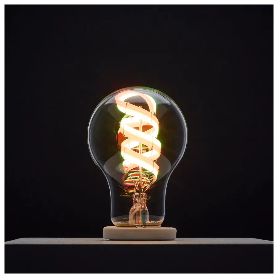 6 Watt - A19 LED - 2700K-5000K RGB/Tunable White - Starfish IOT - Clear - Medium Base - 120 Volt - Image 3