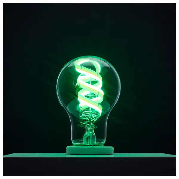 6 Watt - A19 LED - 2700K-5000K RGB/Tunable White - Starfish IOT - Clear - Medium Base - 120 Volt - Image 4