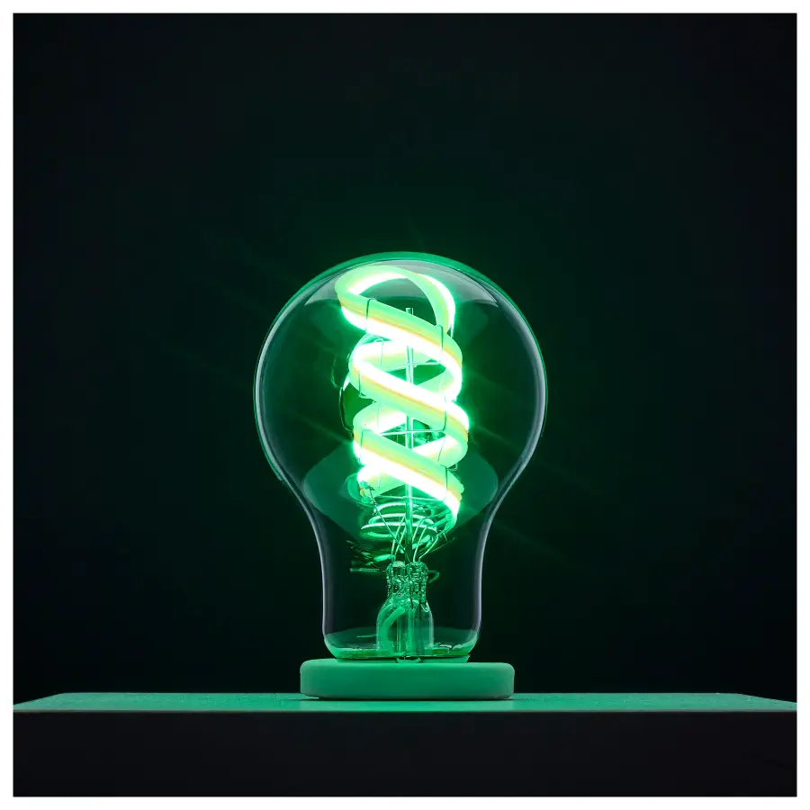 6 Watt - A19 LED - 2700K-5000K RGB/Tunable White - Starfish IOT - Clear - Medium Base - 120 Volt - Image 4