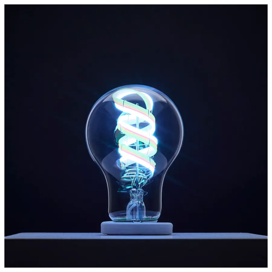 6 Watt - A19 LED - 2700K-5000K RGB/Tunable White - Starfish IOT - Clear - Medium Base - 120 Volt - Image 5