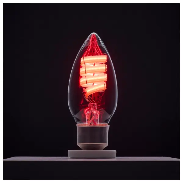 SATCO NUVO's STARFISH SMART technology color changing light bulbs feature an eye-catching RGBTW decorative ribbon filament that is beautifully showcased through the clear glass bulb. Available in A19, ST19, and B11 bulb types with both medium E26 and a candelabra E12 base, these bulbs offer flexibility for a range of fixtures. With tunable white options from a warm 2700K to a crisp 5000K and access to millions of vibrant RGB colors, they create the perfect ambiance for any space. Fully dimmable and controlled via the Starfish Smart app, users can easily customize lighting scenes and enjoy dynamic color effects. These bulbs seamlessly blend classic design with modern smart capabilities. Our elegant bulbs are also compatible with Siri, Alexa, Google Home, and SmartThings so they can be easily incorporated into your smart home. - alternate view