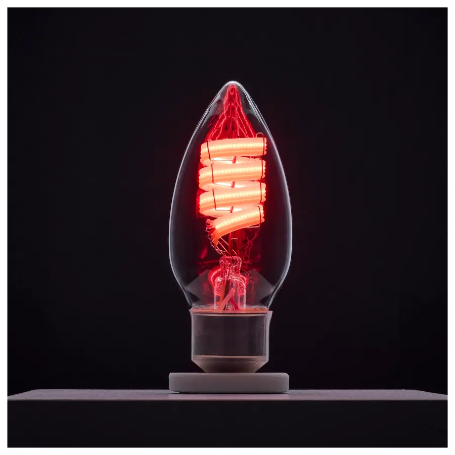 4 Watt - B11 LED - 2700K-5000K RGB/Tunable White - Starfish IOT - Clear - Candelabra Base - 120 Volt - Image 2
