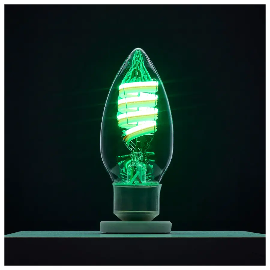 4 Watt - B11 LED - 2700K-5000K RGB/Tunable White - Starfish IOT - Clear - Candelabra Base - 120 Volt - Image 4