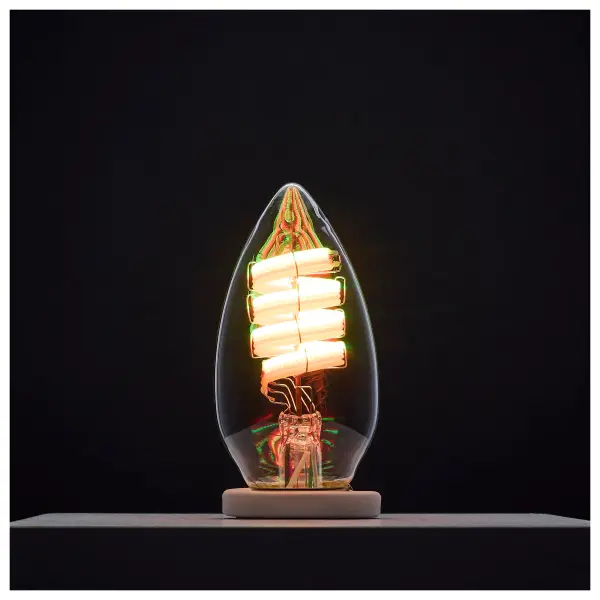 4 Watt - B11 LED - 2700K-5000K RGB/Tunable White - Starfish IOT - Clear - Medium Base - 120 Volt - Image 3