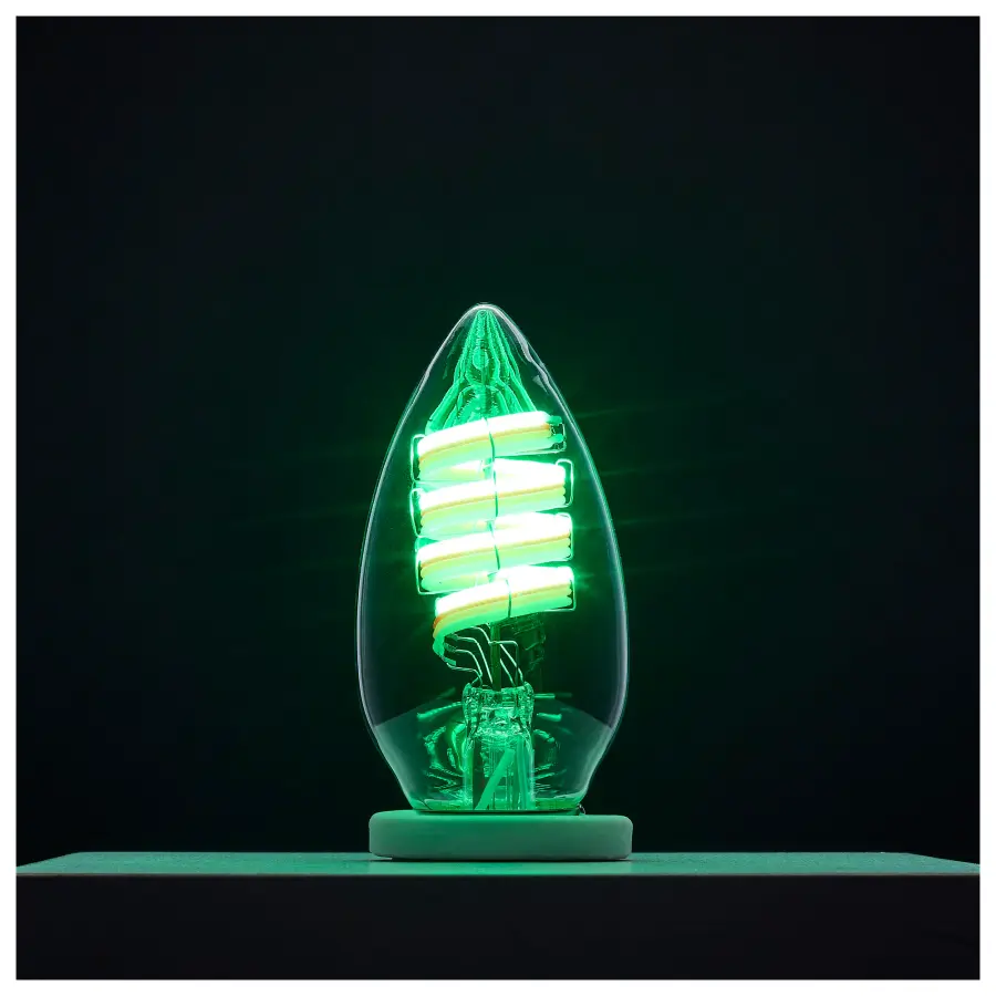 4 Watt - B11 LED - 2700K-5000K RGB/Tunable White - Starfish IOT - Clear - Medium Base - 120 Volt - Image 4