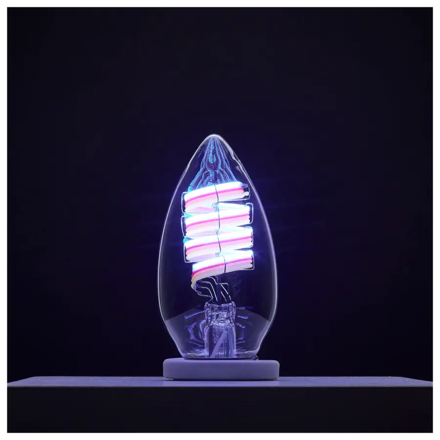 4 Watt - B11 LED - 2700K-5000K RGB/Tunable White - Starfish IOT - Clear - Medium Base - 120 Volt - Image 5
