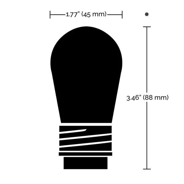4-Pin S14 LED Replacement String Light Lamp - RGBW - Starfish IOT - 2-Card - Image 5