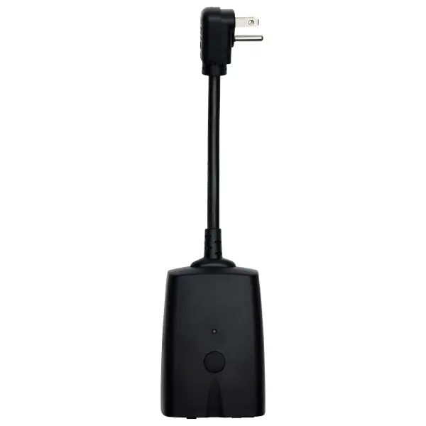 The SATCO NUVO Outdoor Smart Plug by STARFISH is the perfect companion for managing your outdoor electronics effortlessly. Designed to withstand outdoor conditions with its wet location rating, this smart plug handles up to 15 amps and supports devices up to 0.5 horsepower. Through the STARFISH app, you can effortlessly control its power status remotely, enabling you to schedule times, turn devices on or off, and more. It's an ideal choice for controlling holiday lights, electronic decorations, as well as practical outdoor installations like ponds and fountains. - alternate view
