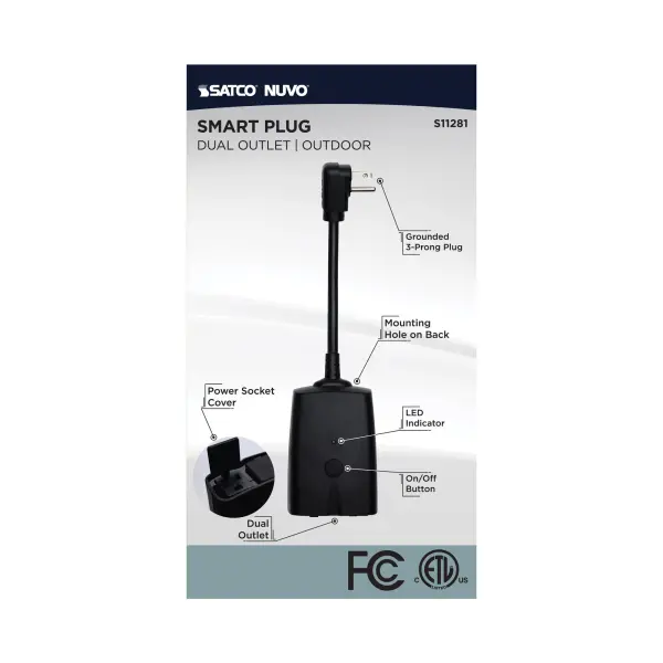 Starfish Smart Outdoor Dual Plug-In Outlet - 15 Amps - 1875 Watts - Image 8