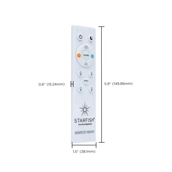 Remote for Starfish Lighting - White Finish - Image 15