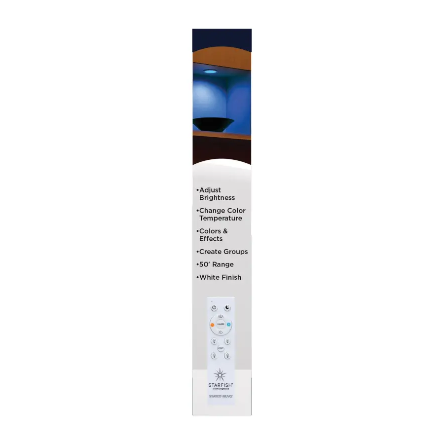 Remote for Starfish Lighting - White Finish - Image 10