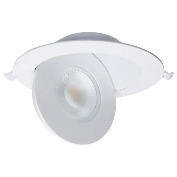 Starfish - 15 Watt LED Gimbal Downlight - 6 Inch - 2700K-5000K RGB Tunable White - Remote Driver - White Finish - 120-277 Range Voltage - Image 4