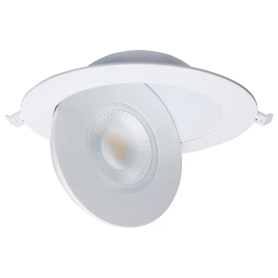 Starfish - 15 Watt LED Gimbal Downlight - 6 Inch - 2700K-5000K RGB Tunable White - Remote Driver - White Finish - 120-277 Range Voltage - Image 4